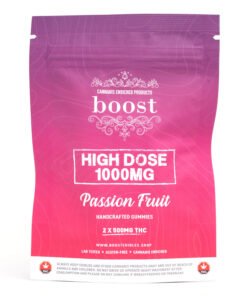 1000mg THC Passion Fruit Gummies (Boost Edibles)