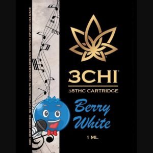 3Chi Delta 8 THC Vape Cartridge with Cannabis Derived Terpenes – Berry White