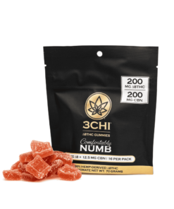 3Chi Comfortably Numb Gummies (200 mg Total Each Delta 8 THC & CBN)