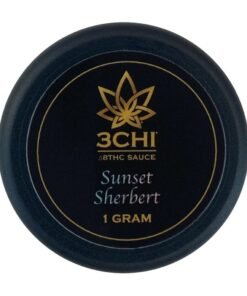 3Chi Delta 8 Dabs Sauce – Sunset Sherbet (1 or 3 grams Delta 8 THC)
