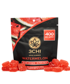 3Chi Delta 8 Gummies – Watermelon (400 mg Total Delta 8 THC)