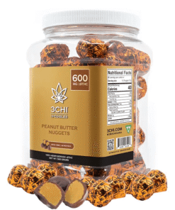600mg 3Chi Delta-9 Peanut Butter Nuggets