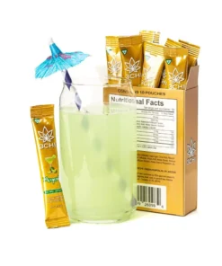 3Chi Delta 9 THC Flavored Drink Enhancer – Margarita (100 mg Total Delta 9 THC)