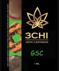 3Chi Delta 8 THC Vape Cartridge with Botanical Derived Terpenes – GSC