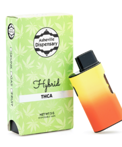 Asheville Dispensary 3 gram THCa Disposable Vape – Gas