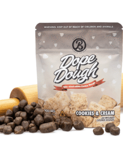 Baked Bags Delta 9 THC Dope Dough – Cookies & Cream (200 mg Total Delta 9 THC)