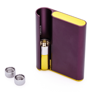 CCELL Palm Vape Battery – Purple with Gold Frame