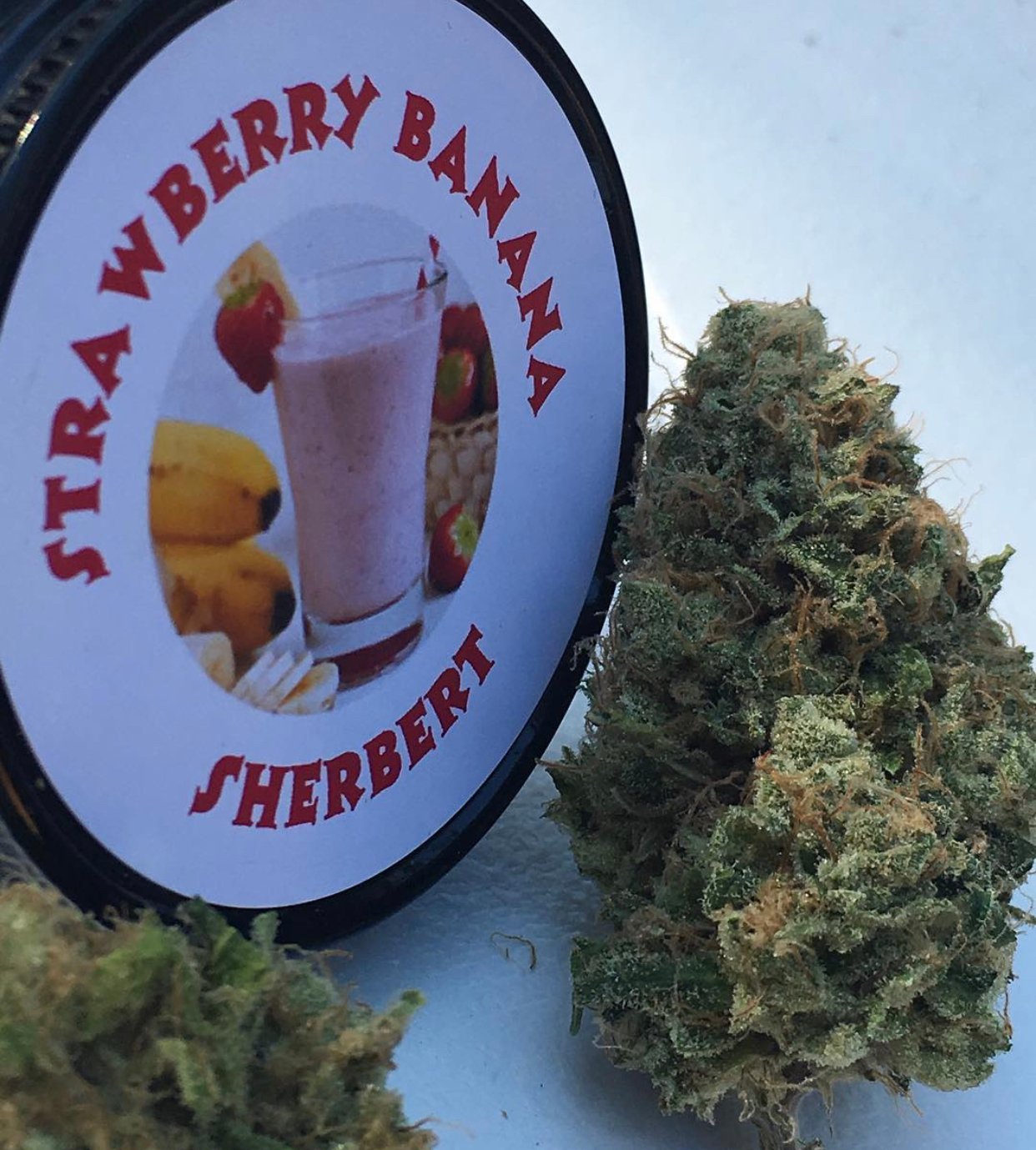 Strawberry Banana Sherbert (3.5 grams)