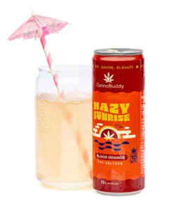 CannaBuddy Delta 9 THC Seltzer 6 Pack – Hazy Sunrise