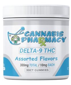 Cannabis Pharmacy Delta-9 THC Gummies | 10mg – Assorted Flavors – 30ct