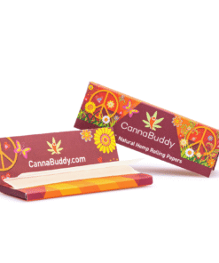 CannaBuddy Natural Hemp Rolling Papers 1 1/4″ (32 count)