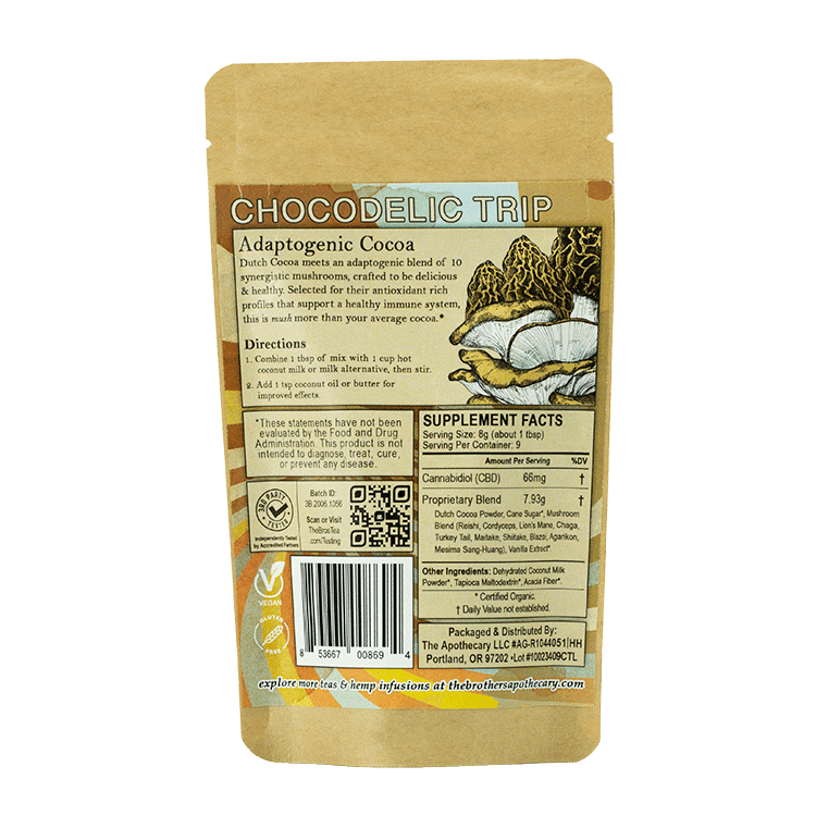 The Brothers Apothecary Chocodelic Trip Hemp CBD Hot Cocoa - Image 2