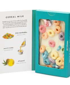 DeVINE Naturals Delta 8 and Delta 9 THC Cannabis Confections Chocolate Bar – Cereal Milk