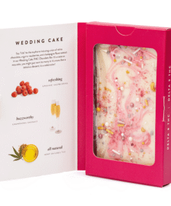 DeVINE Naturals Delta 8 and Delta 9 THC Cannabis Confections Chocolate Bar – Wedding Cake