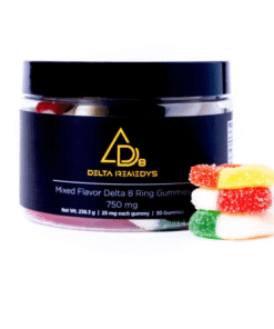 Delta Remedy Delta-8 THC Ring Gummies
