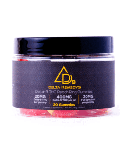 Delta Remedy Delta-9 THC Rings Gummies