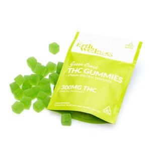 Erth Wellness THC Live Resin Gummies – Green Crack