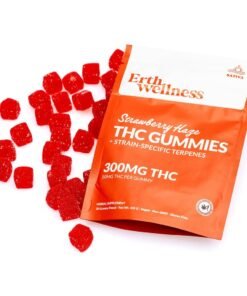 Erth Wellness THC Live Resin Gummies – Strawberry Haze