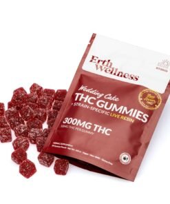 Erth Wellness THC Live Resin Gummies – Wedding Cake
