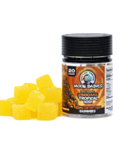 Galaxy Treats Delta 8 / Delta 9 / THCP Gummies – Tropical Kush (2180 mg Delta 8 THC + 260 mg Delta 9 THC + 20 mg THCP Total)