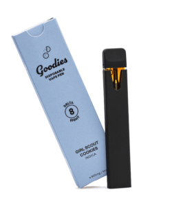 Goodies Delta 8 THC Disposable Vape – Girl Scout Cookies