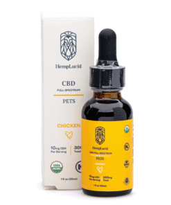 Hemplucid Full Spectrum CBD Pet Tincture – Chicken (300 mg Total CBD)