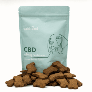 HolistaPet CBD Dog Treats + Calming Relief (300 mg Total CBD)