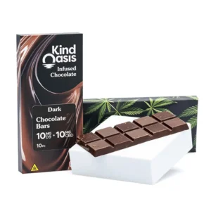 Kind Oasis Delta 9 THC and CBD Dark Chocolate Bar
