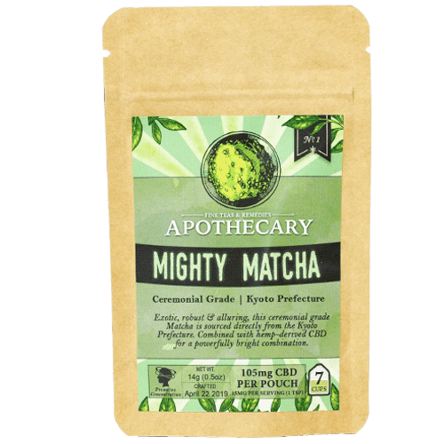 The Brothers Apothecary Mighty Matcha Hemp CBD Tea