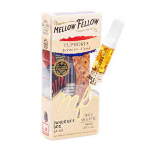 Mellow Fellow Picasso’s Euphoria Blend Vape Cartridge – Pandora’s Box