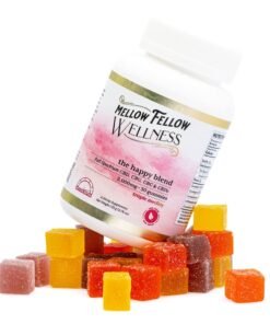 Mellow Fellow Wellness Gummies – Happy Blend – Tropic Medley (2000 mg Total Cannabinoids)