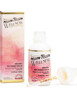 Mellow Fellow Wellness Tincture – Happy Blend – Berry (2000 mg Total Cannabinoids)