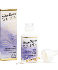 Mellow Fellow Wellness Tincture – Rest Blend – Berry (1500 mg Total Cannabinoids)