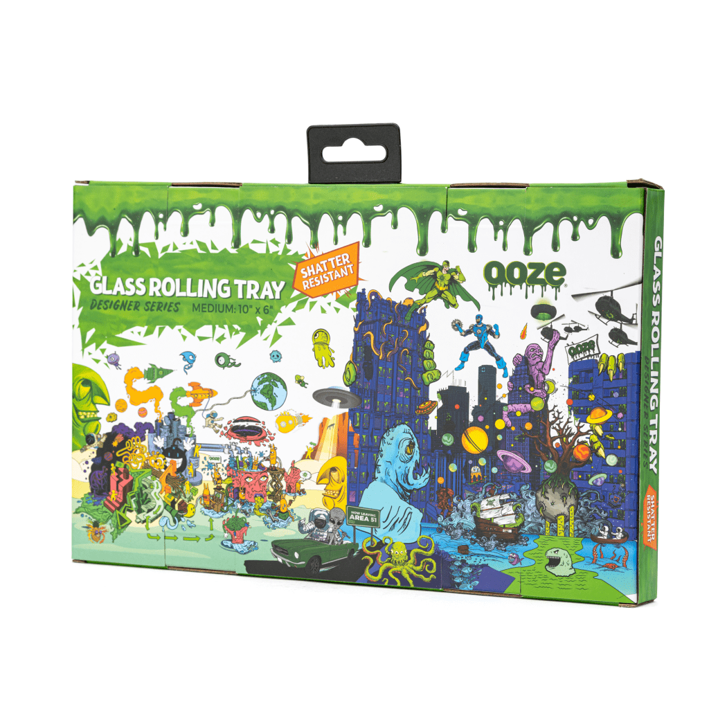 Ooze Shatter Resistant Glass Rolling Tray – Sir Inks A Lot - Image 3