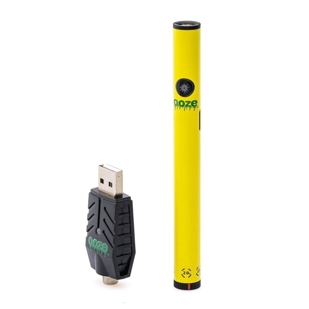 Ooze Slim Twist Pen 2.0 Vape Battery – Mellow Yellow