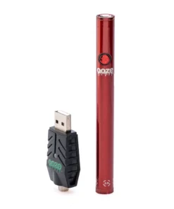 Ooze Slim Twist Pen 2.0 Vape Battery – Ruby Red