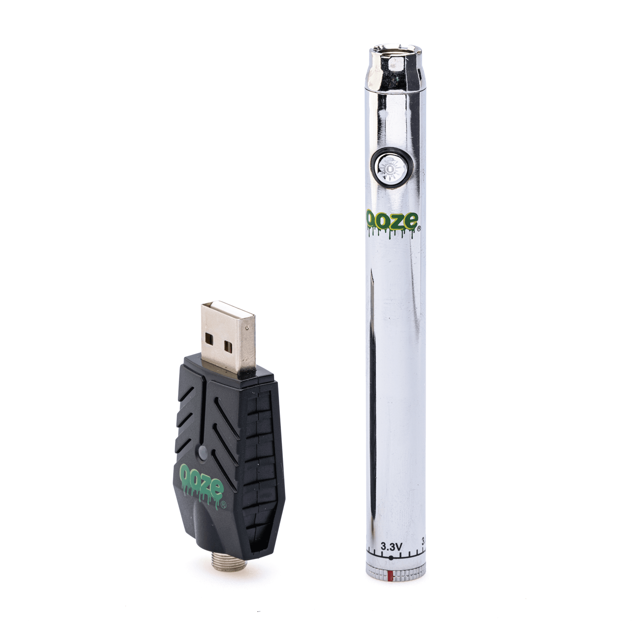 Ooze Slim Twist Pen Vape Battery – Cosmic Chrome