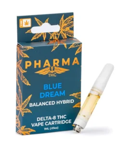 PharmaTHC Delta 8 THC Vape Cartridge – Blue Dream