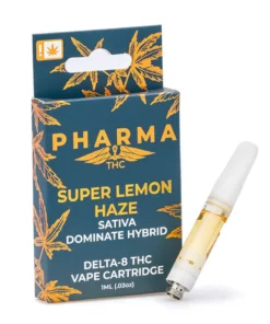 PharmaTHC Delta 8 THC Vape Cartridge – Super Lemon Haze