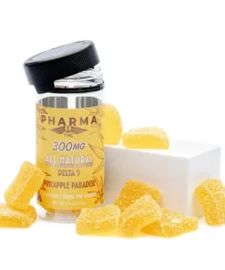 PharmaTHC Delta 9 THC All Natural Gummies – Pineapple Paradise
