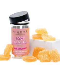 PharmaTHC Delta 9 THC All Natural Gummies – Pink Lemonade