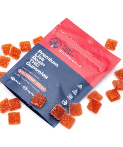 Pure Roots Botanicals THC Live Rosin Gummies – Strawberry Frost (200 mg Total Delta 9 THC)