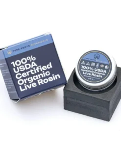 Pure Roots Botanicals THCa Live Rosin Concentrate – Monkey Breath (1 gram)
