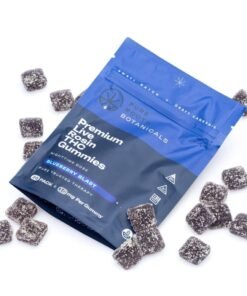 Pure Roots Botanicals THC Live Rosin Gummies – Blueberry Blast (200 mg Total Delta 9 THC)