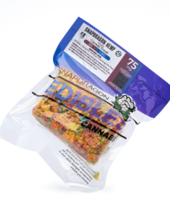 Snapdragon Delta 9 Live Resin and CBD Fruity Cereal Treat (37.5 mg Delta 9 THC / 37.5 mg CBD)