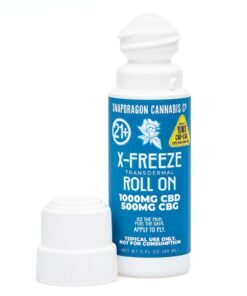 Snapdragon Pain Relief X-Freeze Roll On (1500 mg CBD)