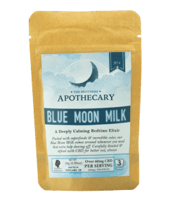 The Brothers Apothecary Blue Moon Milk CBD Latte