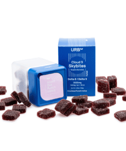 Urb Delta 8 THC and Delta 9 THC Cloud 9 Skybites – Knockout Punch (90 mg Delta 8 THC + 10 mg Delta 9 THC Total)