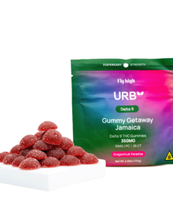 Urb Delta 9 THC Gummies – Dragonfruit Paradise (350 mg Total Delta 9 THC)