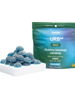 Urb Delta 9 THC Gummies – Sour Blueberry (350 mg Total Delta 9 THC)